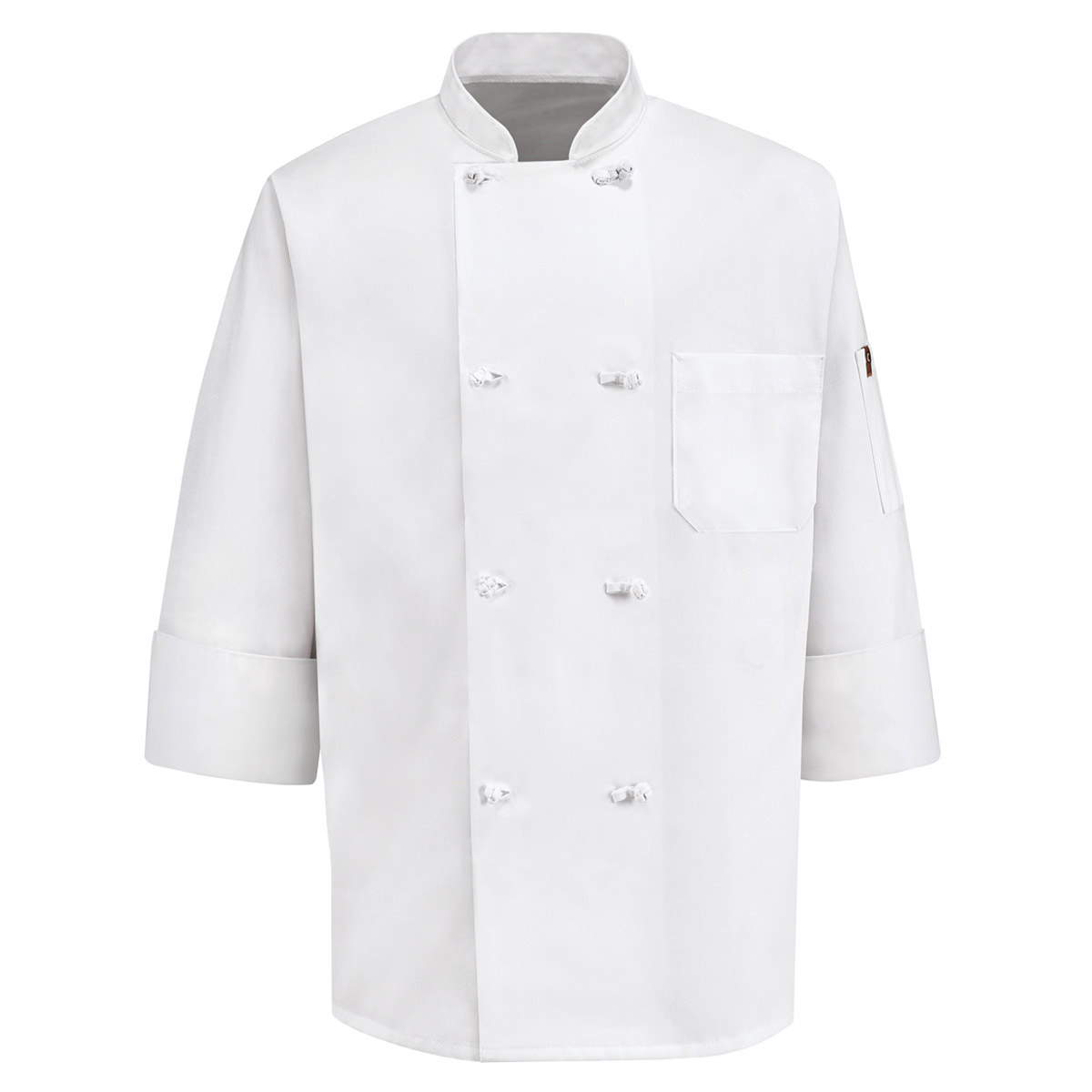 Eight Knot Button Chef Coat